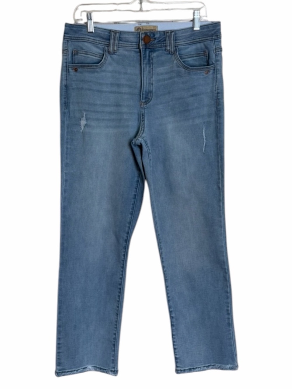 Democracy Light Wash Ab Technology Straight Leg Jeans